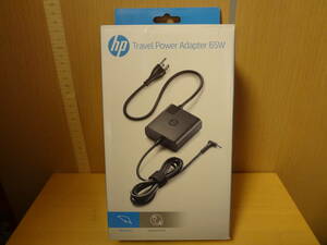 【未使用】HP Travel Power Adapter 65W 19.5V 3.33A 4.5mm Lプラグ充電器 AC電源 ACアダプター ノートPC