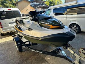 富山県発 SEADOO FishPro SD18Kアワー41時間 / ブラストトレーラー付き