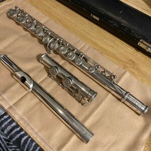 銀製　Muramatsu Flute STERLING SILVER 刻印925 シルバー　モデル不明　村松　ムラマツ　フルート