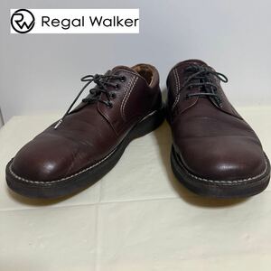 ST■ REGAL Walker リーガルウォーカー メンズ 27cm ビジネスシューズ ブラウン 赤茶 革靴 レザーシューズ レザー スーツ G6B JJ23