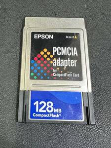 SanDisk コンパクトフラッシュ 128ＭＢ PCMCIA ECFA-ADP