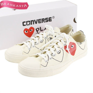 PLAY COMME des GARCONS×CONVERSE/プレイコムデギャルソン×コンバース オールスター メンズ スニーカー 27cm [NEW]★62DB62