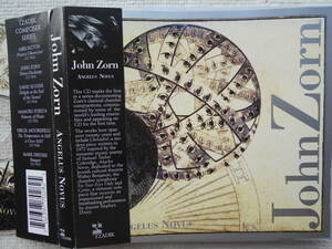 ジョン・ゾーン JOHN ZORN●CD●ANGELUS NOVUS ●帯付 ●美品！!