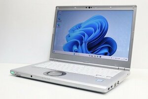 1円スタート ノートパソコン Windows11 Panasonic レッツノート CF-LV7 第8世代 Core i5 SSD256GB メモリ8GB Windows10 14インチ カメラ