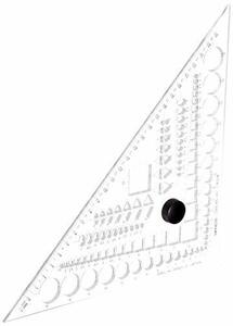バンコ 三角定規45°テンプレートプラス