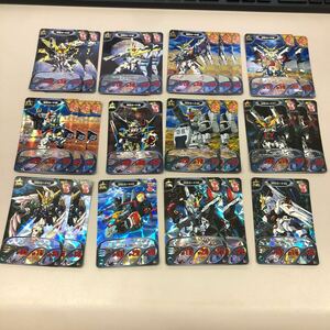 バンダイ ガンダムコンバット　キラカードのみ　12種23枚　まとめ　MSカード01~05,39~45　SDガンダム　BANDAI