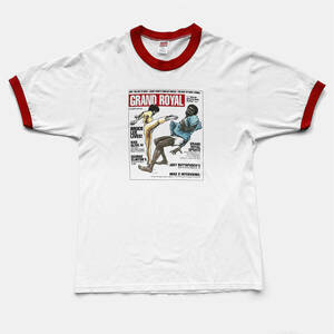 90sヴィンテージ｜Grand Royal Magazine #1 Tシャツ [L]（90年代バンド・リンガーT／90sラップT／RAP-T-Shirt／Beastie Boys／Hip-Hop）
