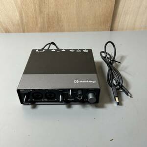 ☆STEINBERG スタインバーグ USB AUDIO INTERFACE USBオーディオインターフェイス UR22C 器材 DTM DAW 本体のみ(中古品/現状品/保管品)☆