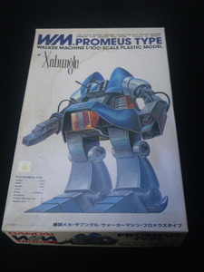 No.6 WM　PROMEUS TYPE　Xabungle　旧バンダイ　戦闘メカ・ザブングル　1/100　プロメウスタイプ　プラモデル　未組立　Japan　BANDAI