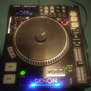 故障品 USED ジャンク品 DENON CDJ DN-S5000 修理、研究　部品取り等に如何でしょうか？　ゆうパック送料着払い便１２０サイズ発送　デノン