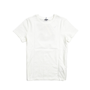 厳選 新着 新品 ケーウェイ K-WAY ELLIOT BACK LOGO TAPE Tシャツ 半袖 春夏 メンズロゴ ワッペン バックプリント ホワイト 381243-XL