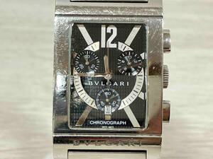 ジャンク 【ジャンク】BVLGARI ／RTC49S／レッダンゴロ　クロノ　腐食有 ブルガリ　時計
