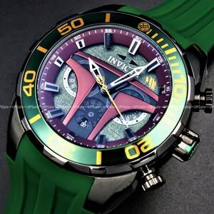 ボバ・フェット★クロノグラフ INVICTA Star Wars 35051 インビクタ　スターウォーズ