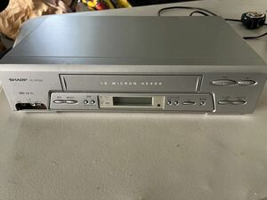 通電のみ　SHARP シャープ VHSビデオデッキ VC-HF920 ビデオカセットレコーダー