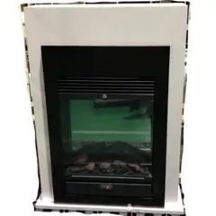 ベリーニ　ホワイト × ブラック​　BLNII12BJ　インテリア暖炉