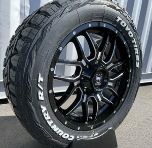 新品 Black Mamba レクサス LX570 LX470 LEXUS 20インチタイヤホイールセット TOYO OPEN COUNTRY RT 275/55R20 ホワイトレター BM7 LT