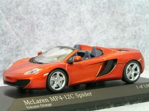 ● 1/43 マクラーレン 〓 MP4-12C スパイダー / ボルカノ オレンジ 〓 McLaren