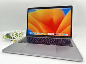 【外観美品 13.3インチ】Apple MacBook Pro(13-inch, 2017) A1708 Core i5(7360U)/2.3GHz RAM:16GB/SSD:256GB USキーボード Ventura 動作品