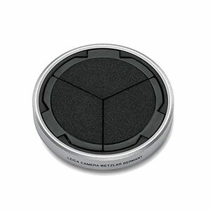 Leica オートレンズキャップ D-Lux デジタルカメラ用 シルバー/ブラック(中古品)