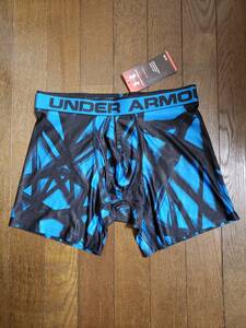 新品 タグ付き Under Armour Underwear Size M / アンダーアーマー ボクサー パンツ Blue