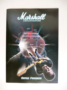 【中古：美品】Marshall AMPLIFICATION カタログ 1998