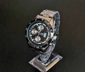 ◆-SALE-◆ 新品 BOSCH2 メンズ ビジネス 腕時計 シルバー ブラック 【ディーゼル バーバリー ダンヒル ポールスミス】