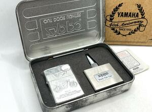 未使用 ZIPPO ジッポー 限定品 YAMAHA YA-1 40周年記念 ライター セット