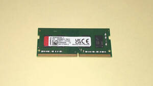 Kingston　メモリ 4GB　DDR4-2400　SO-DIMM