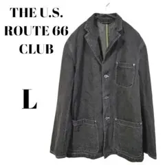 【THE U.S. ROUTE 66 CLUB】デニム　ジャケット　Lサイズ