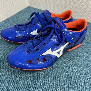 【美品】MIZUNO GEO SPRINT 4 陸上スパイク ミズノ ジオスプリント シューズ 競技用 スパイク 陸上 FLV 1118 U1GA191001