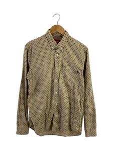 Supreme◆11AW/Polka Dot Shirt/長袖シャツ/M/コットン/BEG/ドット