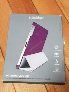 【新品未開封】essential tpe iro case snapsnap iPad(第3世代) ETP-PD-000015 （AH-004）
