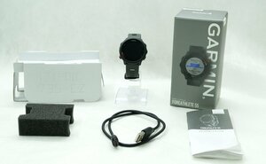 ☆1スタ【中古】GARMIN(ガーミン) GPSランニングウォッチ ForeAthlete 55 動作確認済 ブラック 0100256243 k23-3951 k_w