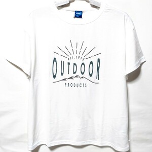 特価/未使用【サイズ=3L(2XL)】OUTDOOR PRODUCTS/アウトドアプロダクツ/レディス/半袖/Tシャツ/胸囲100～108cm/white