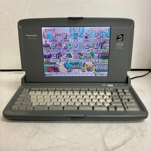 L104 Panasonic SLALA FW-U1C50 ワードプロセッサー/ワープロ 本体のみ/通電OK ジャンク品