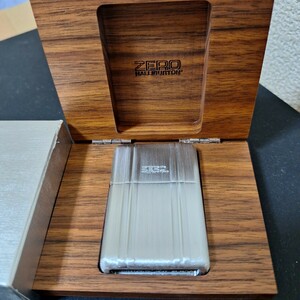 ZIPPO ジッポー ジッポ ゼロハリ ゼロハリバートン オイルライター ZEROHALLIBURTON JAL 小物入れおまけ 