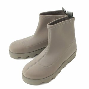 【イッセイミヤケ】Issey miyake　UN UNITED NUDE コラボ Bounce Short Boot ショートブーツ グレー 40 【中古】186876