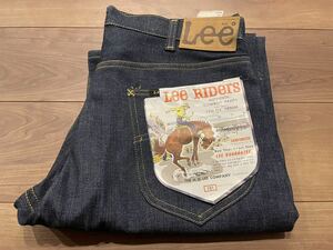 激レア 幻 60s Dead Stock Lee 101B RIDERS JEANS デニム デッドストックボタンフライ32 34 levis リーバイス 501xx