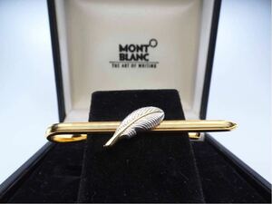 モンブラン　 Art of Writing モデル　フェザー　Montblanc ネクタイピン　タイピン　タイバー　タイクリップ