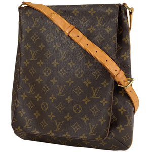 ルイ・ヴィトン Louis Vuitton ミュゼット 斜め掛け ショルダーバッグ モノグラム ブラウン M51256 レディース 【中古】