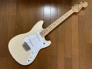 [GT]Fender Duo Sonic Reissue VWHフェンダー・デュオソニック・リイシュー人気色 ヴィンテージホワイト Musicmaster兄弟機種の2PUモデル!