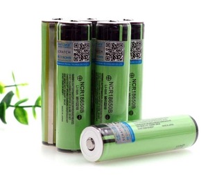 18650 リチウムイオン電池　日本製　PCB保護回路付　NCR18650B 3.7V 3400mAh 長さ69.5mmタイプ　容量保証　5本セット 即納