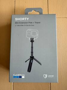 GoPro 純正アクセ　Shorty　ミニ延長ポール + 三脚