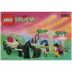 WS75　LEGO　レゴ　街シリーズ パラディサ 6404 ポニーライド+6402 アイスクリームスタンド　60