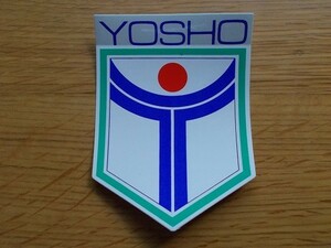 YOSHO ステッカー ロゴ LOGO/日の丸 デカール シール バイク ハーレーダビッドソン ツーリング カスタム ヘルメット デコ