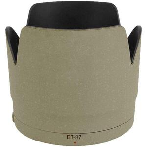 ET-87 互換レンズフード キヤノン EF70-200mm F2.8L IS III USM 等 対応 canon用 逆装着時 フィルターやレンズキャップ取付可能