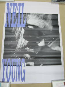 ポスター B2サイズ/ニール・ヤング Neil Young ワーナーミュージック・ジャパン 非売品/サイズ＝72.3×51.4ｃｍ