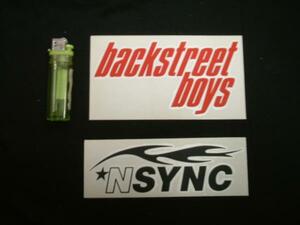 *AKMS* NSYNC BACK STREET BOYS インシンク バックストリートボーイズ カッティングシールセット