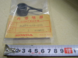 ホンダ CM125T CM185 ギヤーシフトリターンスプリング 1個 純正未使用長期保管品 vintage