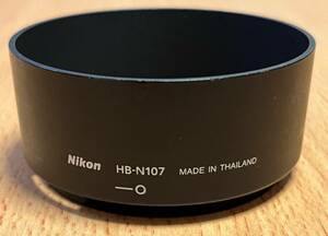 Nikon 1 NIKKOR 32mm f/1.2用　バヨネットフード　HB-N107　中古品